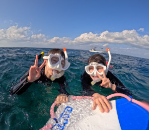 シュノーケリング